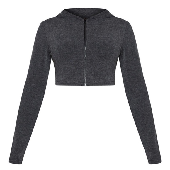 PLT Shape Ribbed Loungewear Set Gray 4 - Picture 7 of 16